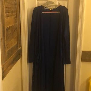 LuLaRoe Blue/Black Sarah